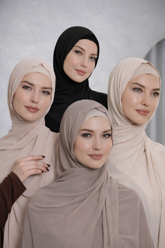 PREMIUM KHIMAR 4-PIECE SET
