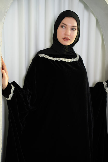 MIDNIGHT VELVET ABAYA
