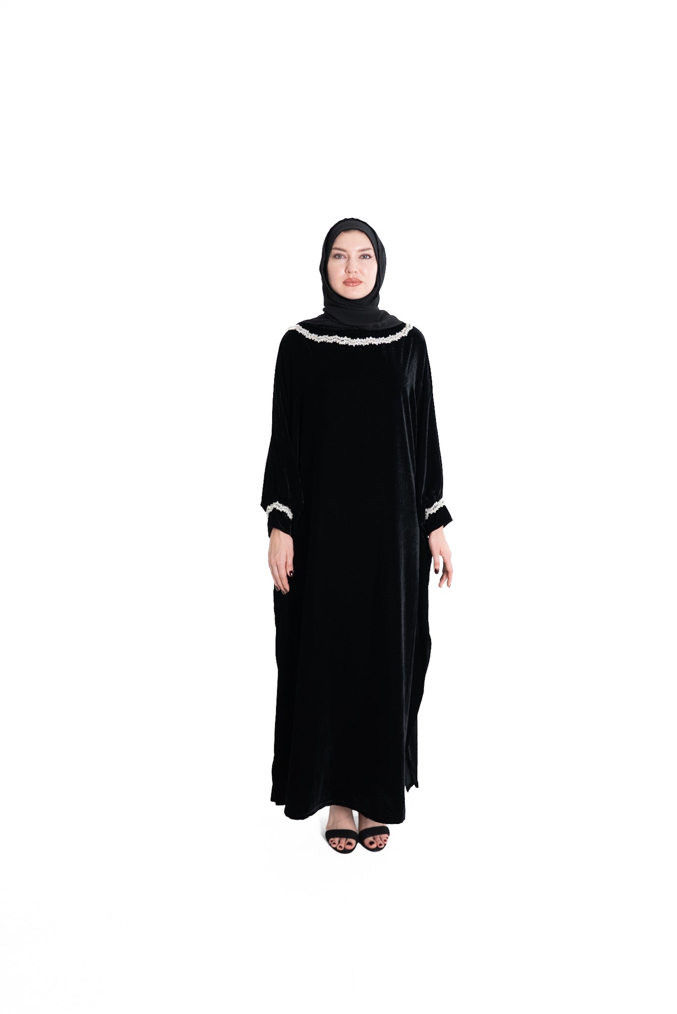 MIDNIGHT VELVET ABAYA